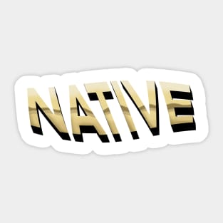 Native Sticker